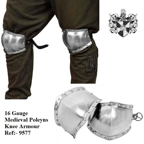 Medieval knee armour for - medieval,