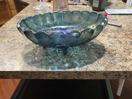 Irridescent carnival glass - carnival,