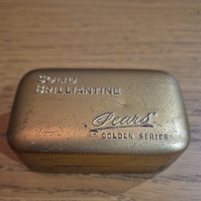 Vintage Pears Soap Tin  Solid