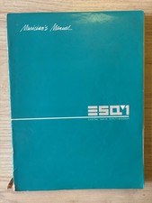 Ensoniq ESQ-1 Digital wave Synthesizer - Musicians Manual