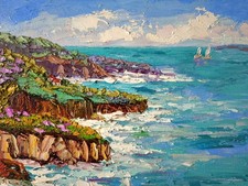 Original Oil Painting Irish