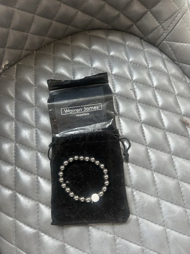 Warren james bracelet hematite - james,