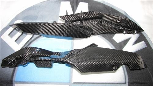 Carbon fiber rear fairing - fiber,
