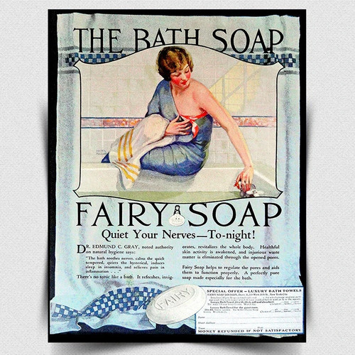 Fairy bath soap - bath,