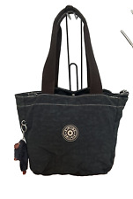 Rare KIPLING Black 'New Sugar' Shoulder Bag + Augusto Monkey..NO CROSSBODY STRAP