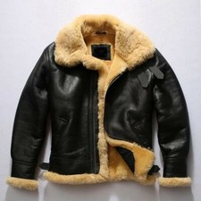 Mens B3 Bomber Sheepskin
