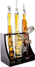 3 Gun Whiskey Decanter Set