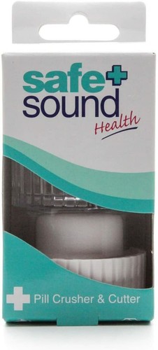 Safe sound pill crusher - x,