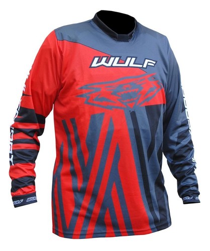 Red motocross race - , shirt