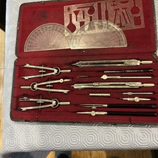 Vintage Technical Drawing Set