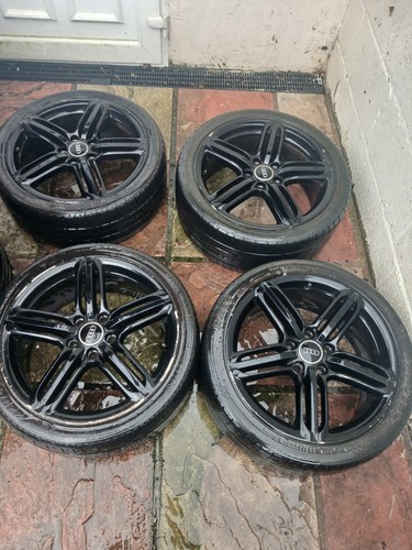 Black genuine audi a4 - black,