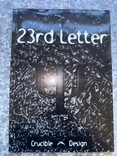 23rd letter rpg book crucible - letter,