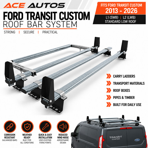 Ford transit custom - custom, roof