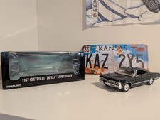 Supernatural 1967 Chevrolet Impala with Supernatural license plate