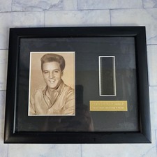 Elvis presley framed film cell - presley,