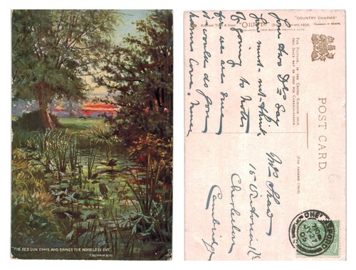 Vintage postcard raphael - vintage,