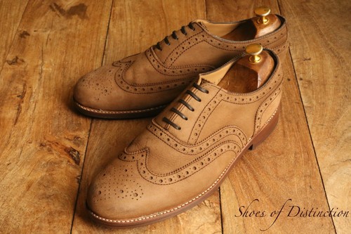 Grenson tan brown suede - grenson,