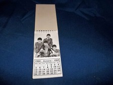 THE BEATLES TOP STARS OFFICIAL CALENDAR FROM 1963 AWESOME CONDITION WITH COVERS!