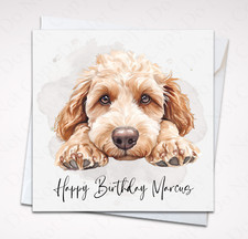 Personalised Cockapoo  Card | Birthday or Mother’s/Father’s Day | 5 Dog Designs