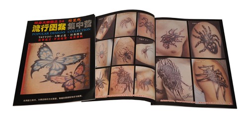 Tattoo flash book spiders - flash,