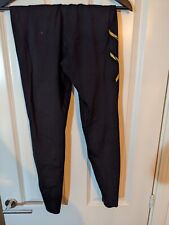 2XU Elite MCS Compression Tight Black/Gold Large in good condition RRP£105