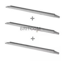 3x IKEA SKORVA Midbeam 203cm Adjustable Galvanised Bed Frame Support Bar Set