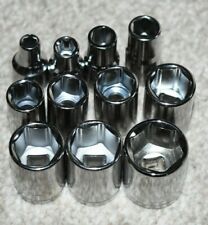 Halfords Advanced 1/4" Drive 6 Point Single Socket - 4-14mm Professional Tools