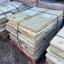 Reclaimed Grade A Yorkshire Stone Paving - Per SQM