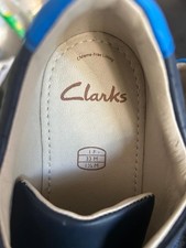Clarks 1 F Boys Navy blue