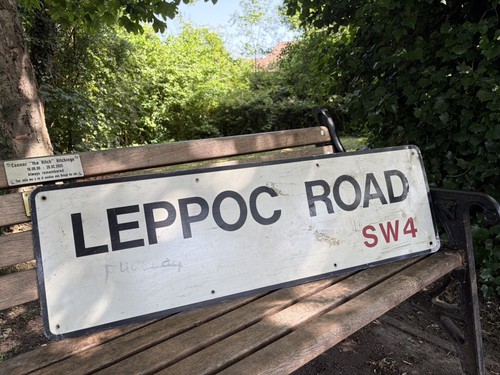 Vintage london street sign - vintage,