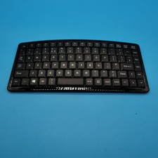 Accuratus Curve Wireless Mini Keyboard Ergonomic Compact Black UK Layout w/...