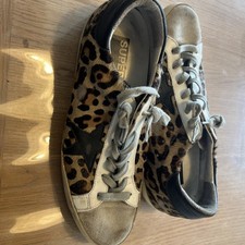 Golden goose lepard print - goose,