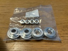 Triumph 500 650 750 alloy valve collars with rocker adjuster nuts included