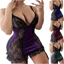 Lingerie Mini Dress Garters