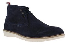 Ben Sherman Hampton Mens Real Suede Classic Chukka Ankle Boots