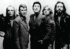 Bryan Ferry Roxy Music Group Glam Rock BW POSTER