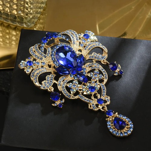 Fashion crown brooch high - fashion,
