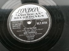 BOB CARROLL    1958  UK  78