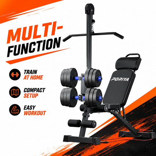 Poriya adjustable weight bench - poriya,