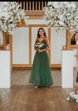 bridesmaid dress worn once for