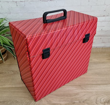 Vintage red striped vinyl - vintage,