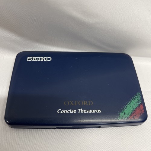 Seiko oxford concise thesaurus - oxford,