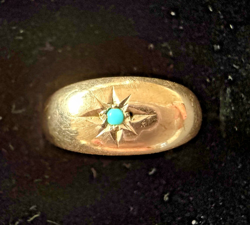 Antique vintage gypsy ring - antique,