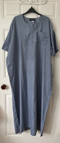 Men blue jalabiya - thobe, size