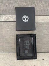 Man Utd Glass Collectible Darren Fletcher Official 2011/12 Presentation