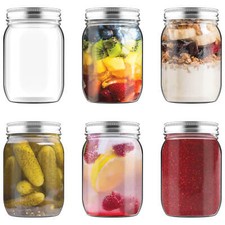 Heftman glass mason - glass, jars