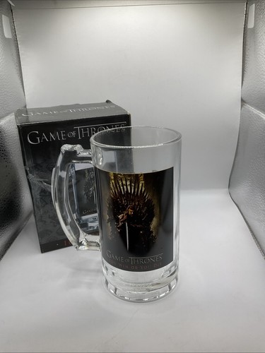 Game thrones glass beer mug - thrones,