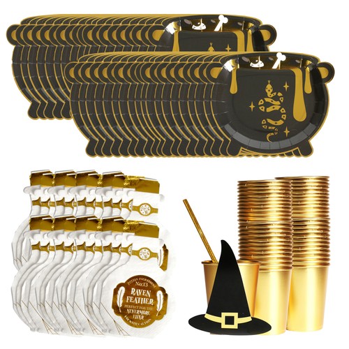 Halloween partyware plates - partyware,