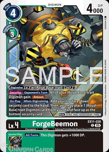 Ex11 030 forgebeemon common - :,