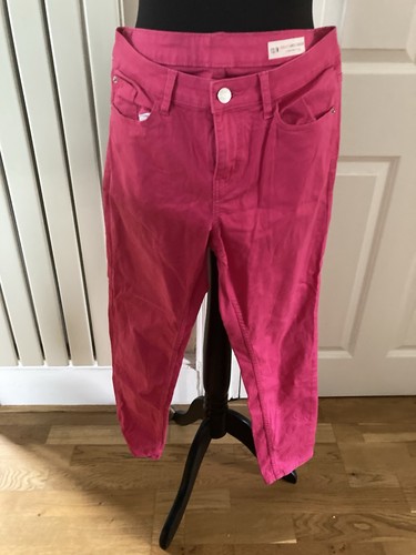 Hot pink jeans - , red